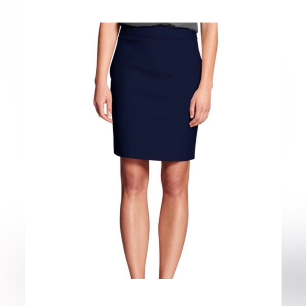 Banana Republic Navy Pencil Skirt